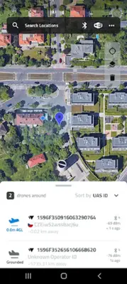 Drone Scanner android App screenshot 1